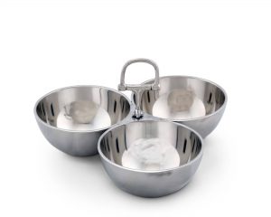 Arthur Court Equestrian Bit 3 Nut Bowl - Image 2