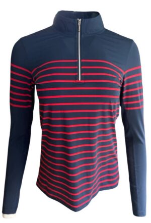 70degrees French Stripe Performance Sun Shirt - Image 6