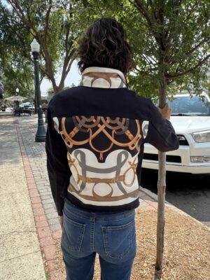 Stacy Bradley Black Denim Jean Jacket - Image 5