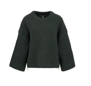 Barbour Lilian Knitted Sweater - Olive - Image 5