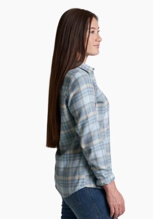 Kuhl Whisper Flannel Shirt - Winter Sky - Image 2