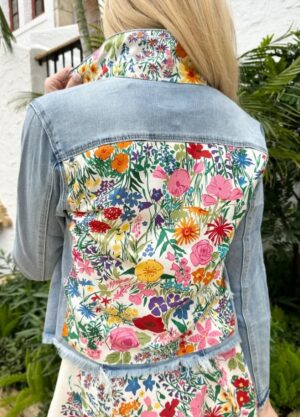 Stacy Bradley Light Denim Jean Jacket - Image 2