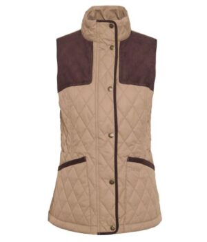 Barbour Keeper Gilet - Military Brown / Antient Tartan - Image 4