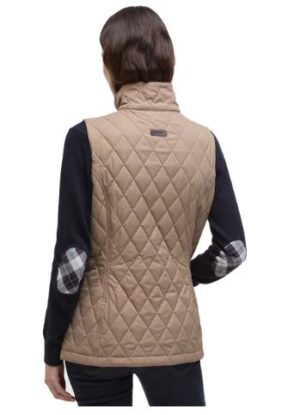 Barbour Keeper Gilet - Military Brown / Antient Tartan - Image 3