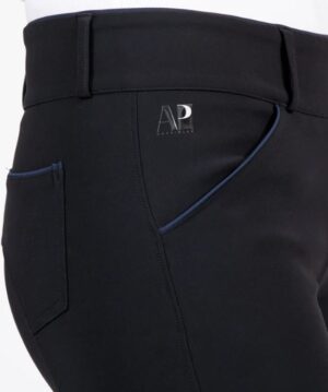AP Hassinger Black Magic Side Zip Schooling Breech - Image 3