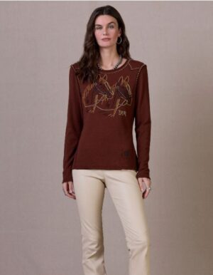 Double D Ranchwear Clippety Clop Tee - Image 3