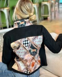 Stacy Bradley Black Denim Jean Jacket