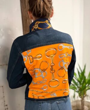 Stacy Bradley Dark Denim Jean Jacket - Image 5
