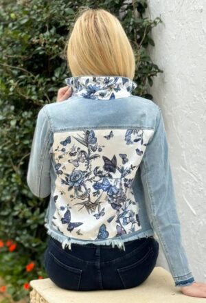 Stacy Bradley Light Denim Jean Jacket - Image 3