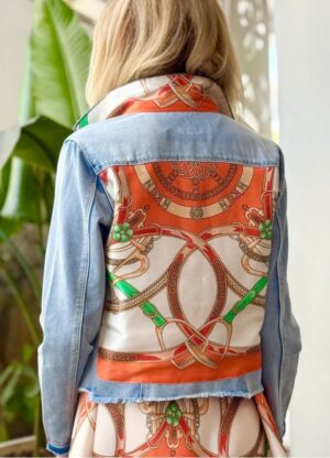 Stacy Bradley Light Denim Jean Jacket - Image 4