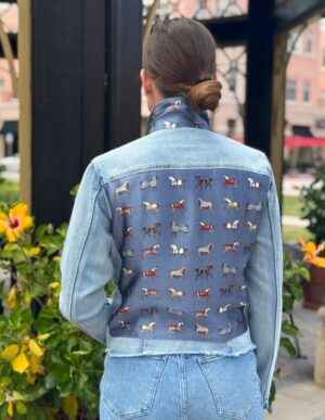 Stacy Bradley Light Denim Jean Jacket - Image 6