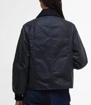 Barbour Beadnell Crop Wax Jacket - Image 5