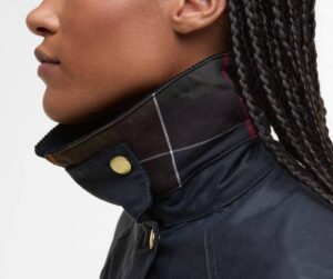 Barbour Beadnell Crop Wax Jacket - Image 4