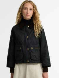 Barbour Beadnell Crop Wax Jacket