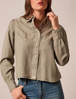 Kimes Cece Cropped Western Top - Image 2