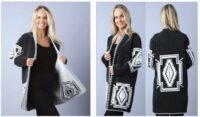 Venario Lydia Reversible Cardigan Sweater