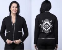 Venario Margo Cropped Cardigan Sweater