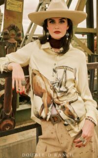 Double D Ranchwear Seen In Texas Blouse