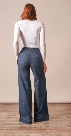Kimes Sofie Mini Stripe Jeans - Image 2