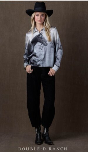 Double D Ranchwear Well Watched Blouse - Image 3