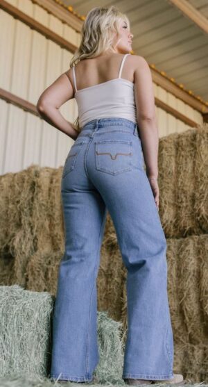 Kimes Zoey High Rise Wide Leg Jean - Image 5
